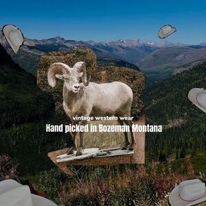 Vintage Western wear hand picked by our style team from Bozeman + wider Montana